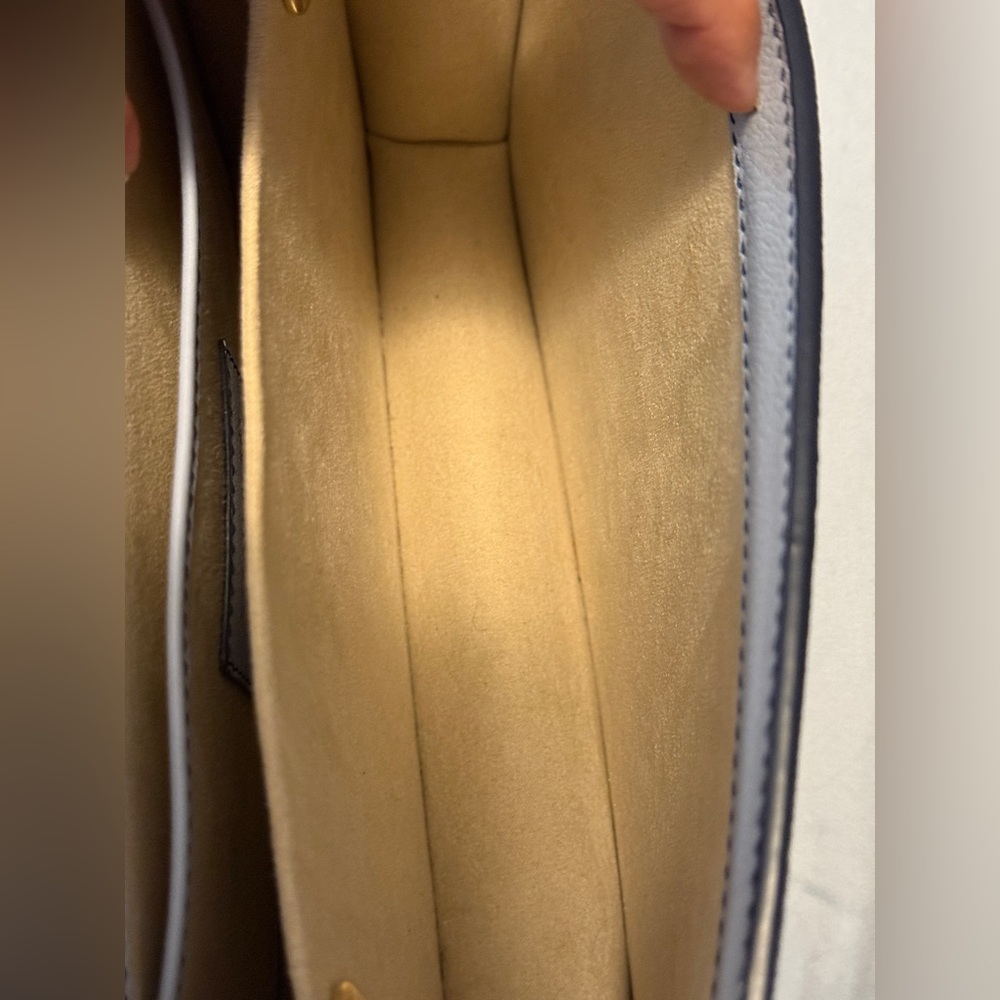 Strathberry Light Blue East West leather crossbody bag - Picture 4 of 9